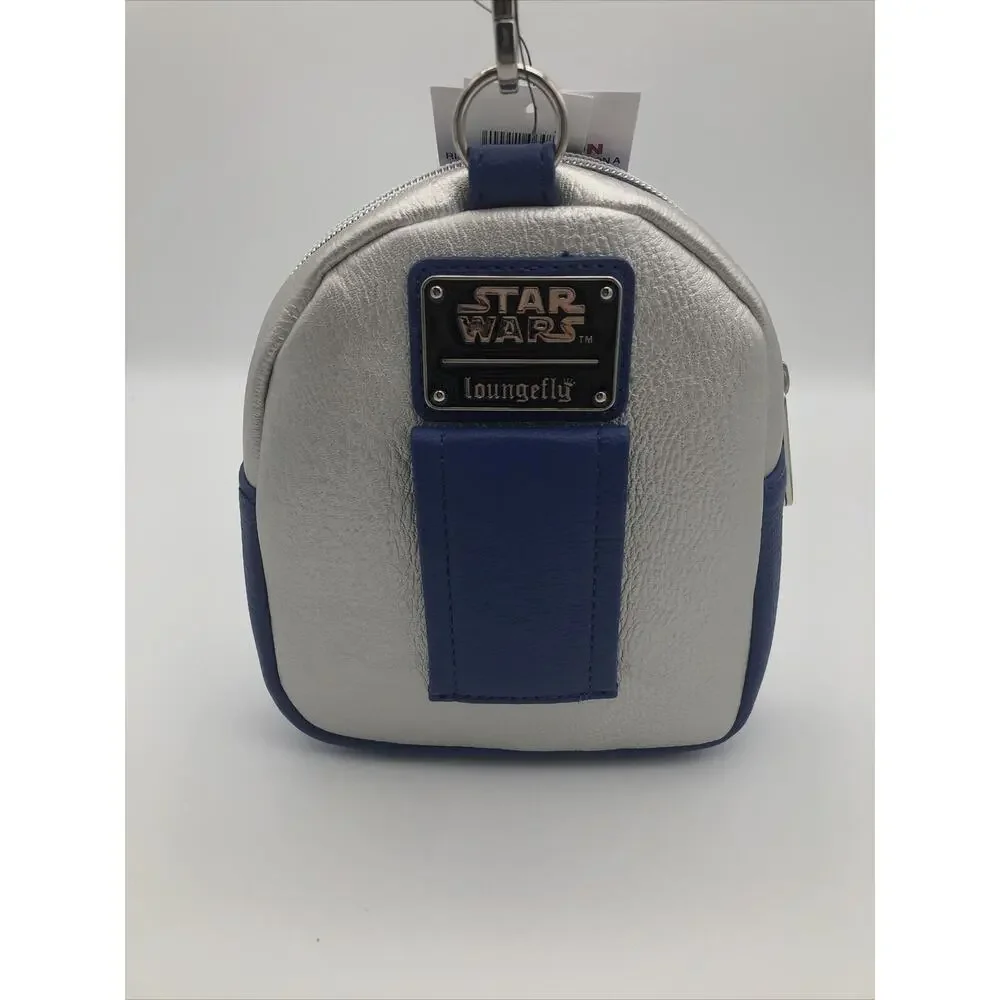 Loungefly Disney Parks Star Wars R2-D2 Droid Wristlet Mini Belt Bag